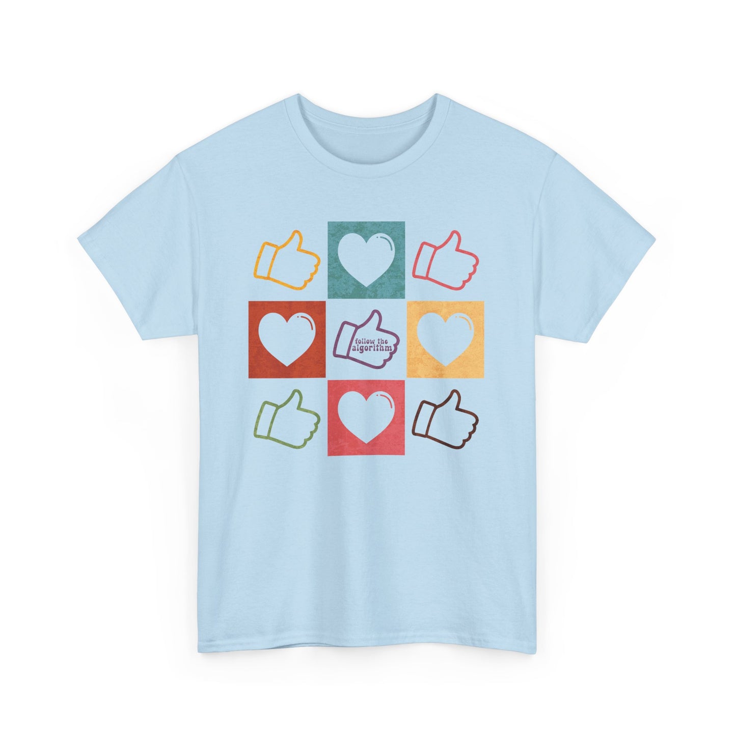 Algorithm Upvote Checkerboard Modern-Retro - T-shirt