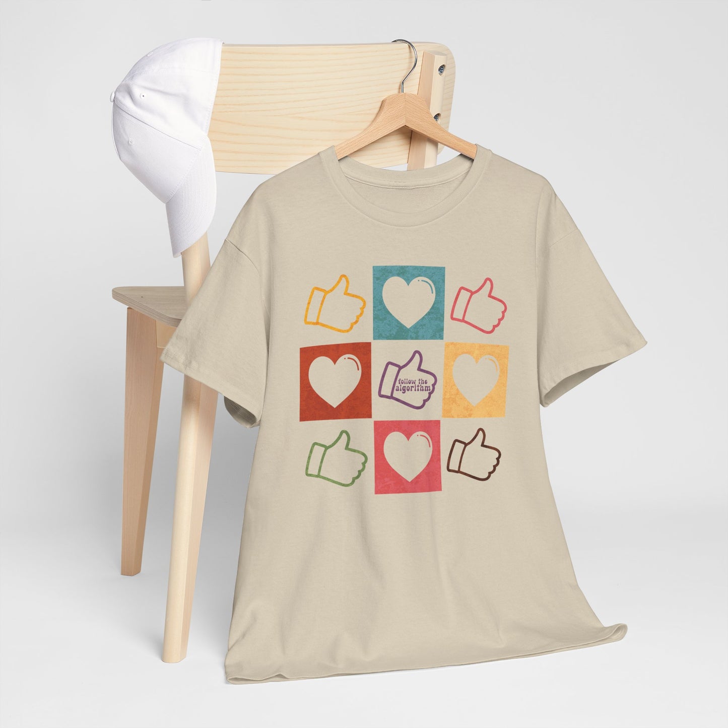Algorithm Upvote Checkerboard Modern-Retro - T-shirt