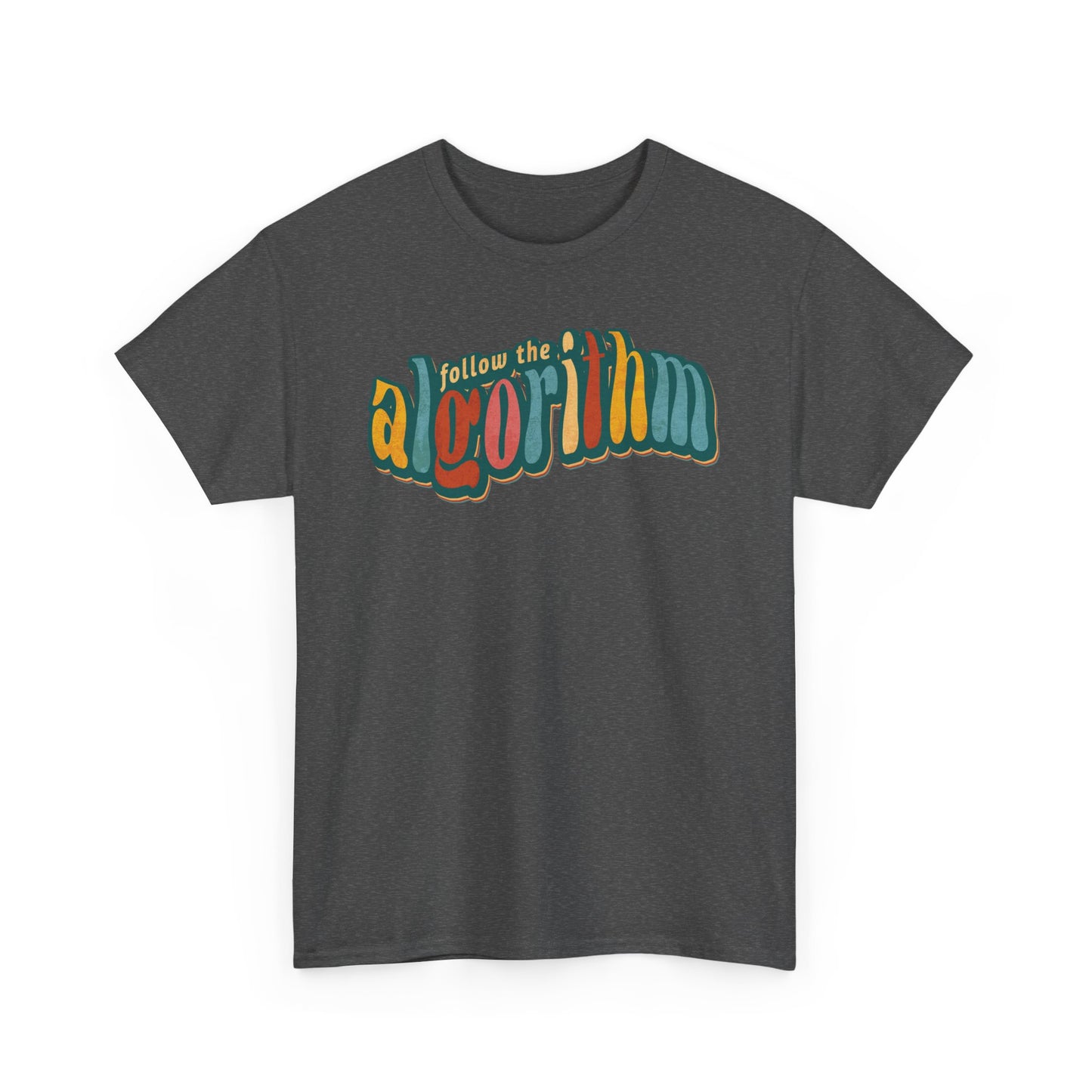 Follow the Algorithm Modern-Retro - T-shirt