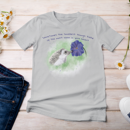 Hedgehog and Petunia - Adult T-shirt