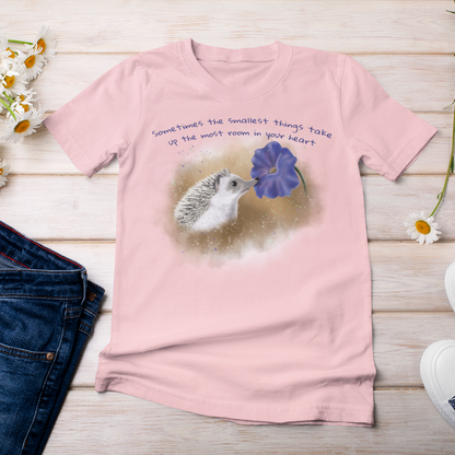 Hedgehog and Petunia - Adult T-shirt