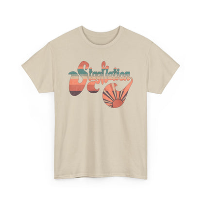 Stagflation Sunrise Modern-Retro  - Tshirt