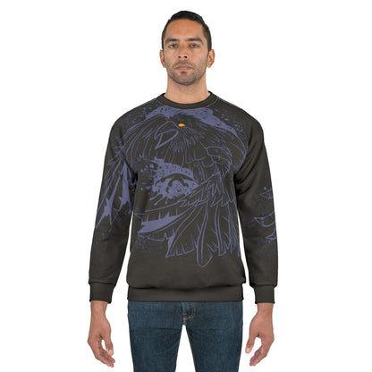 Mystical Raven Unisex Sweatshirt, Cozy Urban Apparel, Unique Graphic Hoodie, Gift for Nature Lovers, Occasions: Birthdays, Holidays, [...]