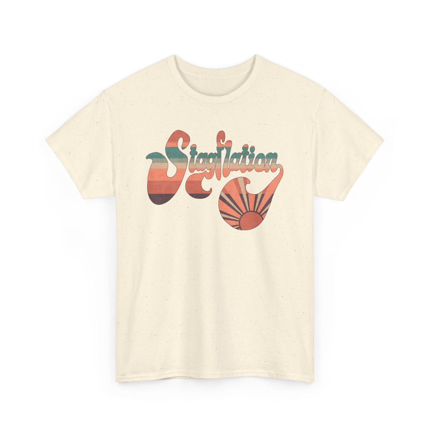 Stagflation Sunrise Modern-Retro  - Tshirt