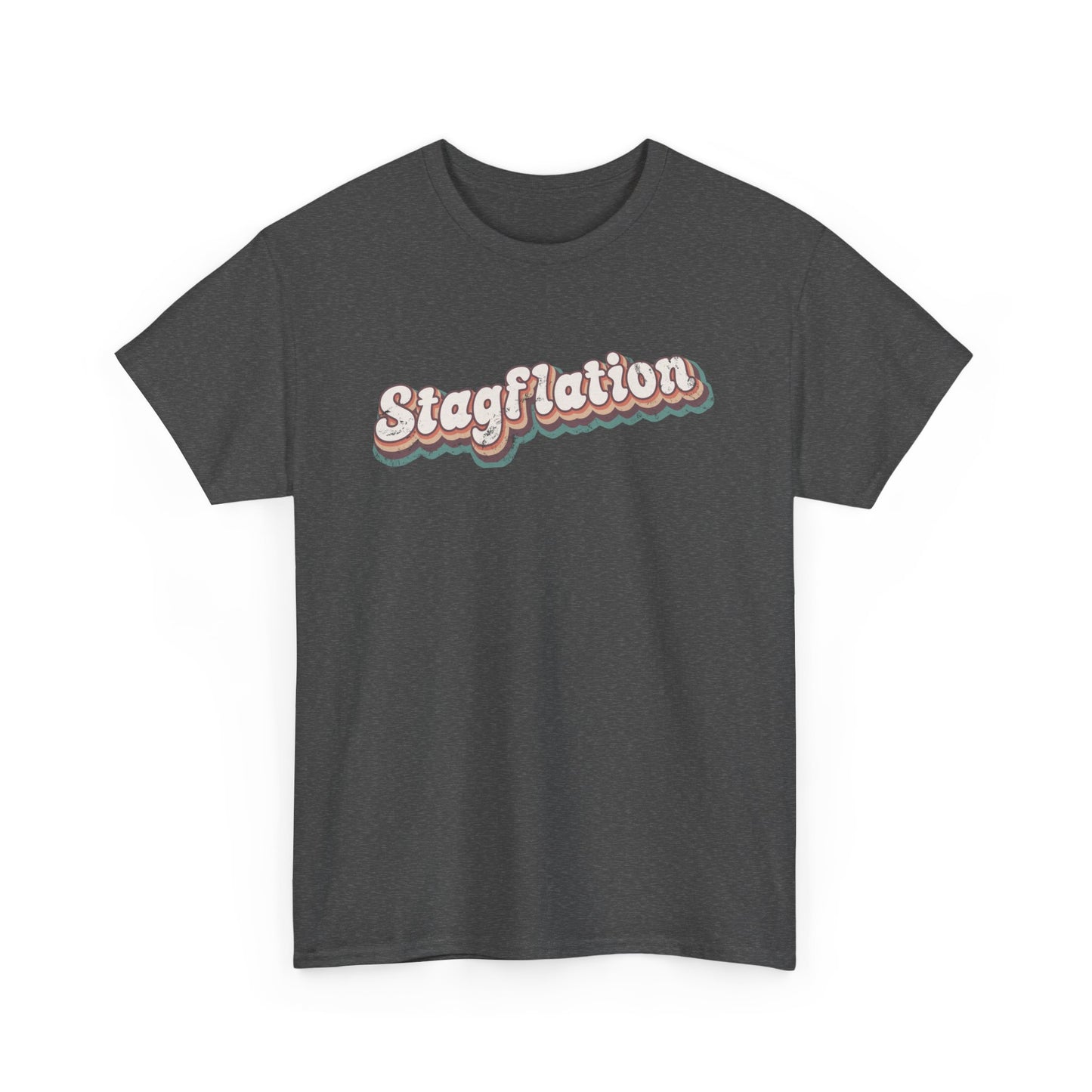 Stagflation Tilted Modern-Retro - T-shirt