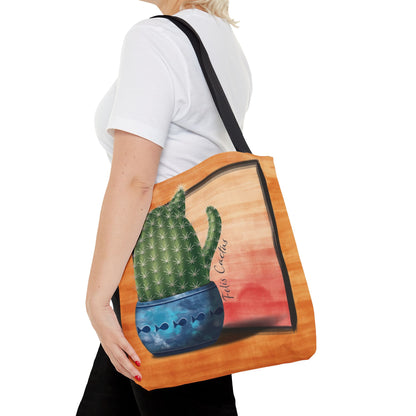 Felis Cactus Boho Tote Bag