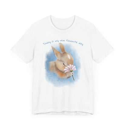 Bunny and Daisy - Adult T-shirt