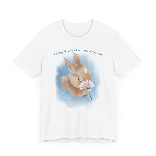 Bunny and Daisy - Adult T-shirt