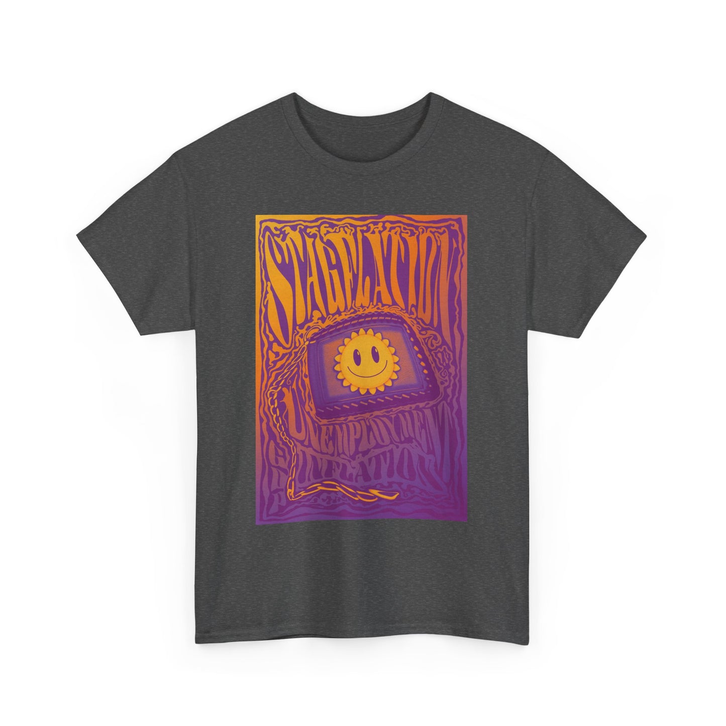 Stagflation 70s Band Poster Modern-Retro - T-shirt