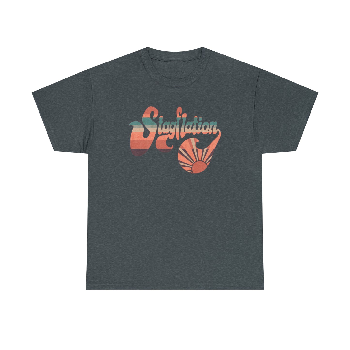 Stagflation Sunrise Modern-Retro  - Tshirt