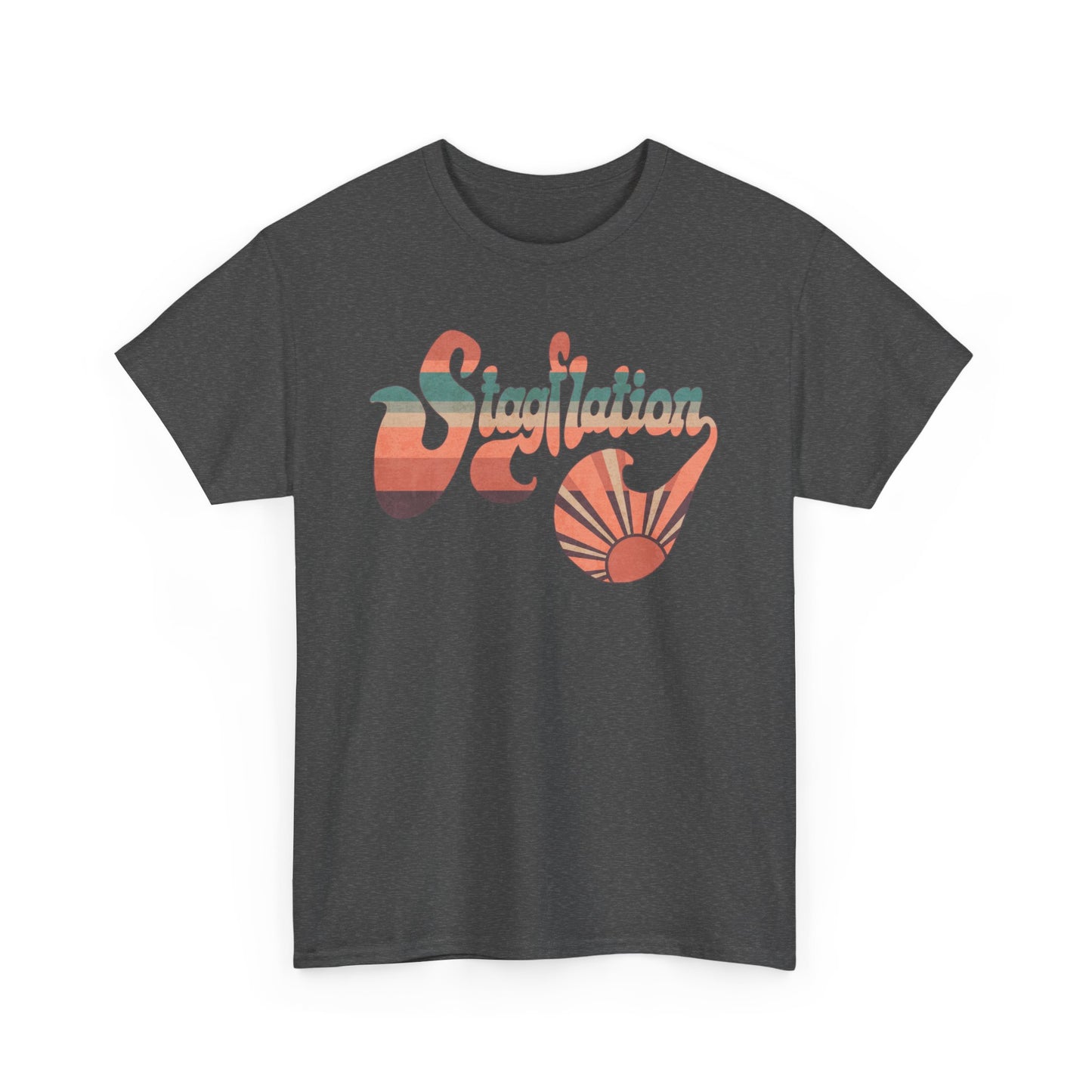 Stagflation Sunrise Modern-Retro  - Tshirt