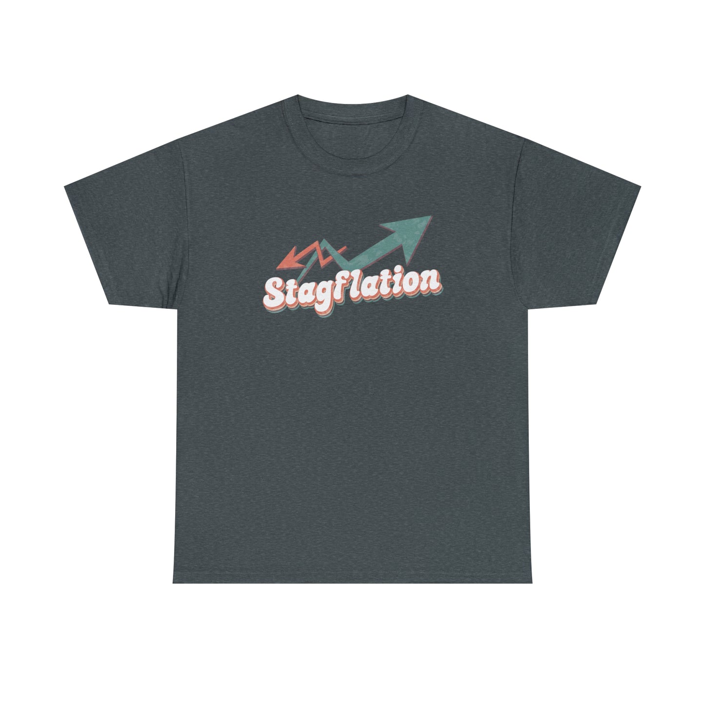 Stagflation Arrows Modern-Retro - T-shirt