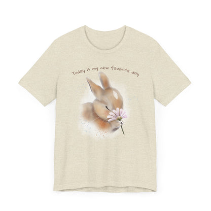 Bunny and Daisy - Adult T-shirt