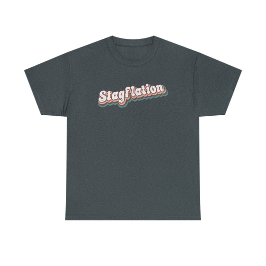 Stagflation Tilted Modern-Retro - T-shirt