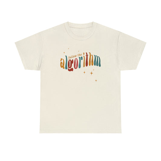 Follow the Algorithm Sparkles Modern-Retro - T-shirt