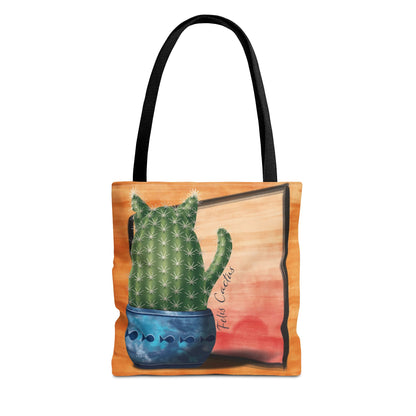 Felis Cactus Boho Tote Bag