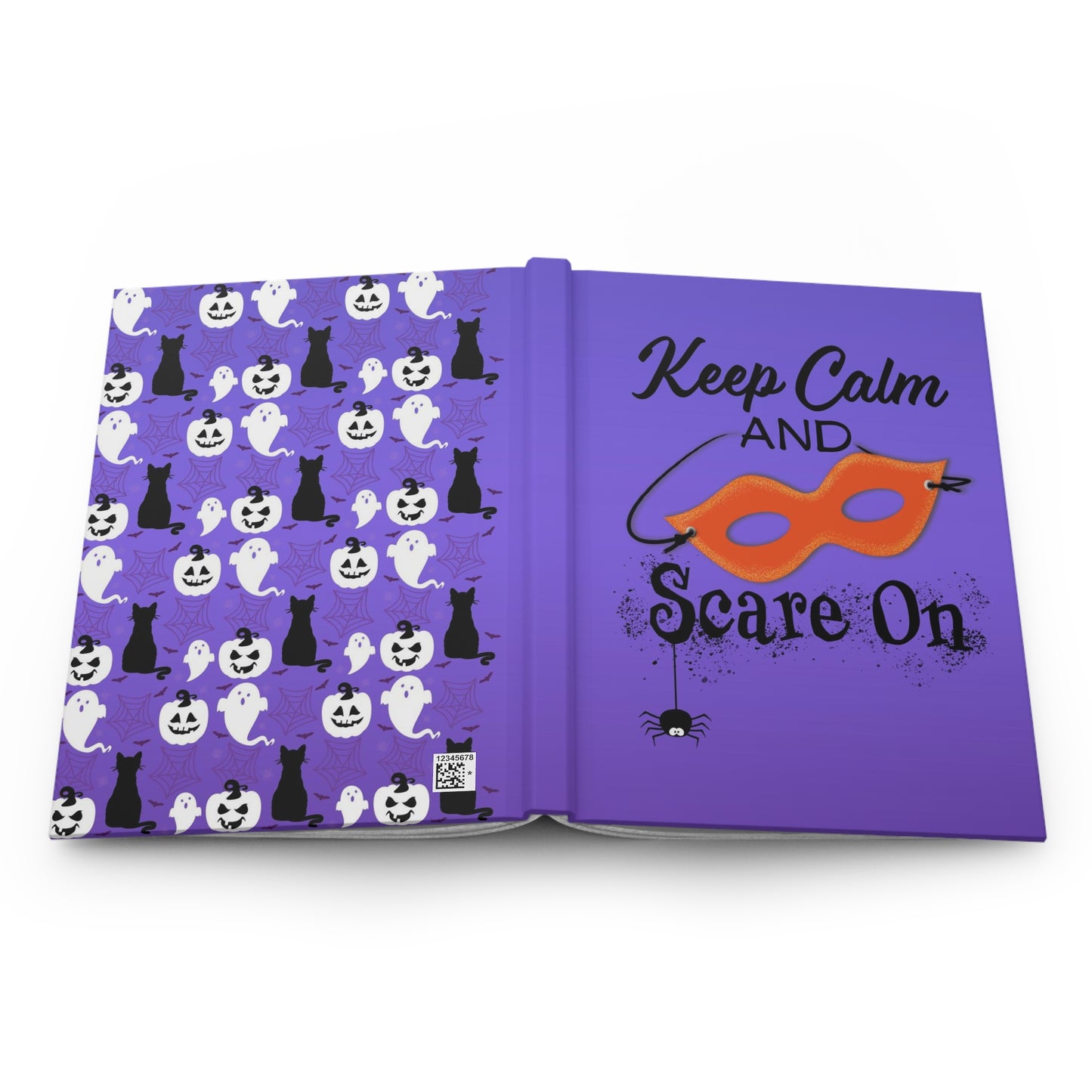 Keep Calm and Scare On - Hardcover Journal