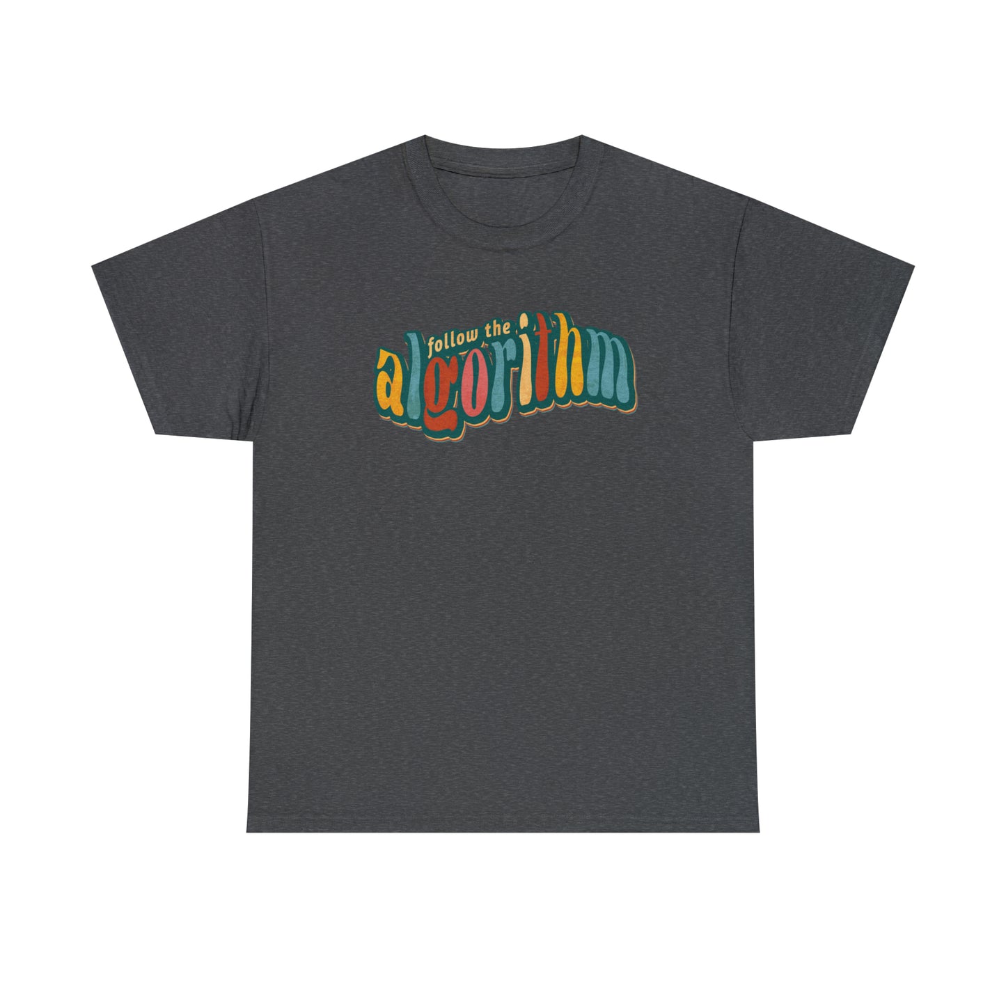 Follow the Algorithm Modern-Retro - T-shirt