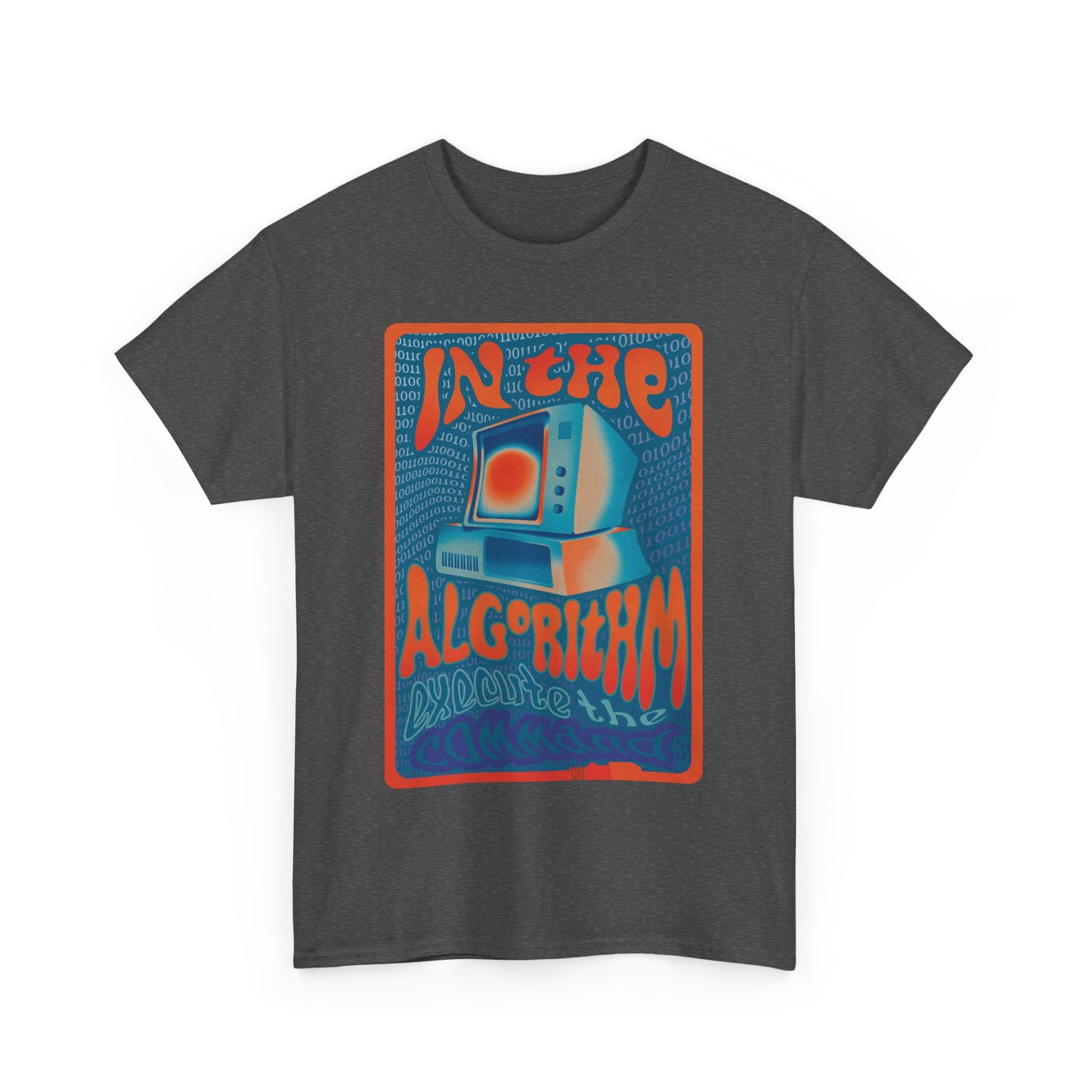 In The Algorithm 70s Band Poster Modern-Retro - T-shirt