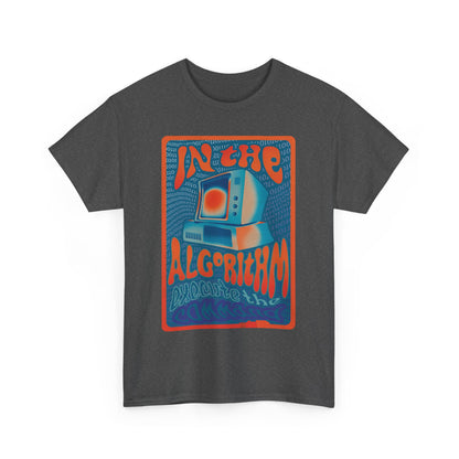 In The Algorithm 70s Band Poster Modern-Retro - T-shirt