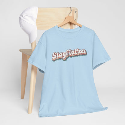 Stagflation Tilted Modern-Retro - T-shirt