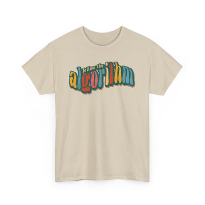 Follow the Algorithm Modern-Retro - T-shirt