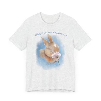 Bunny and Daisy - Adult T-shirt