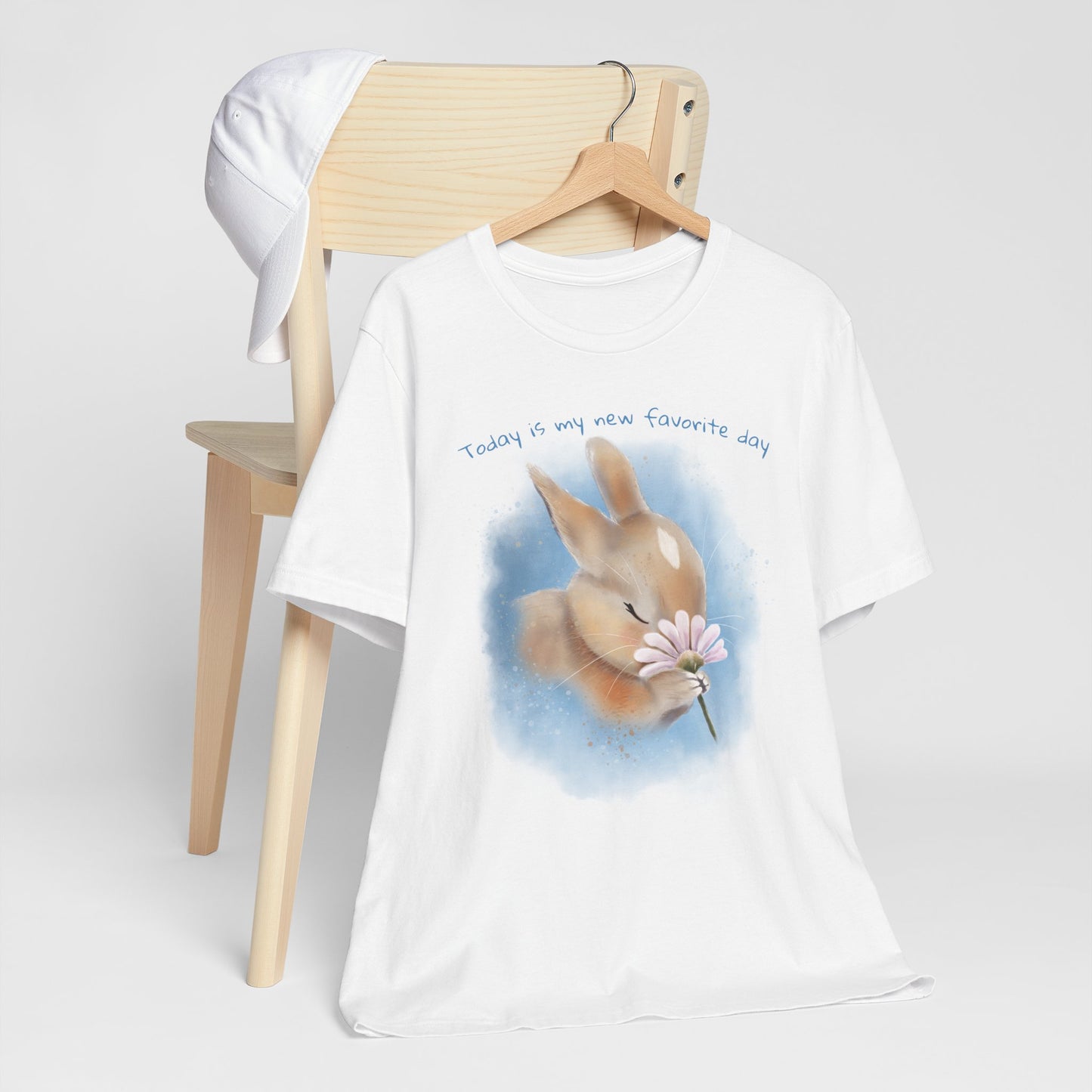 Bunny and Daisy - Adult T-shirt