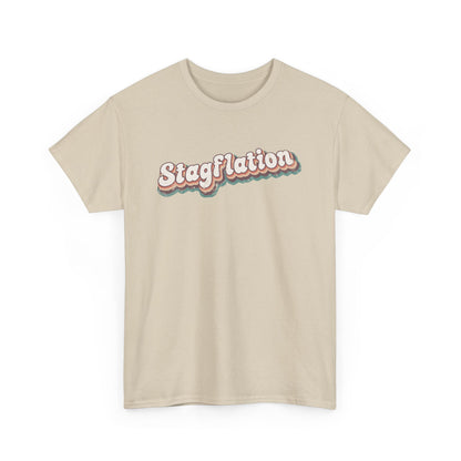 Stagflation Tilted Modern-Retro - T-shirt