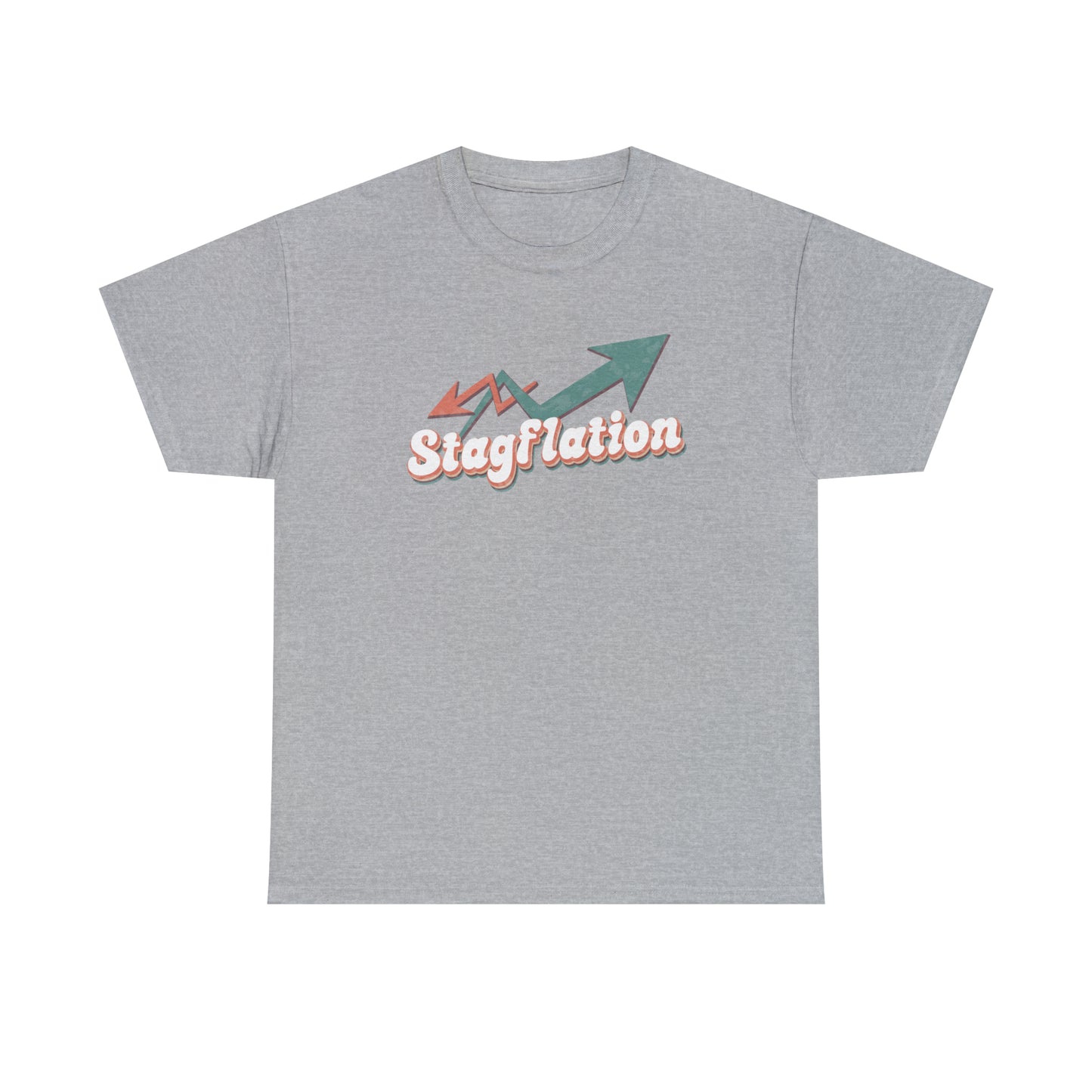 Stagflation Arrows Modern-Retro - T-shirt