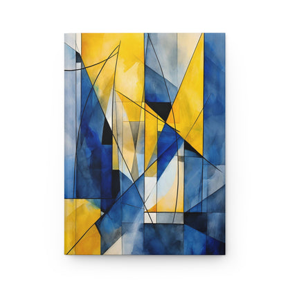 Stained Glass - Geometric - Hardcover Journal