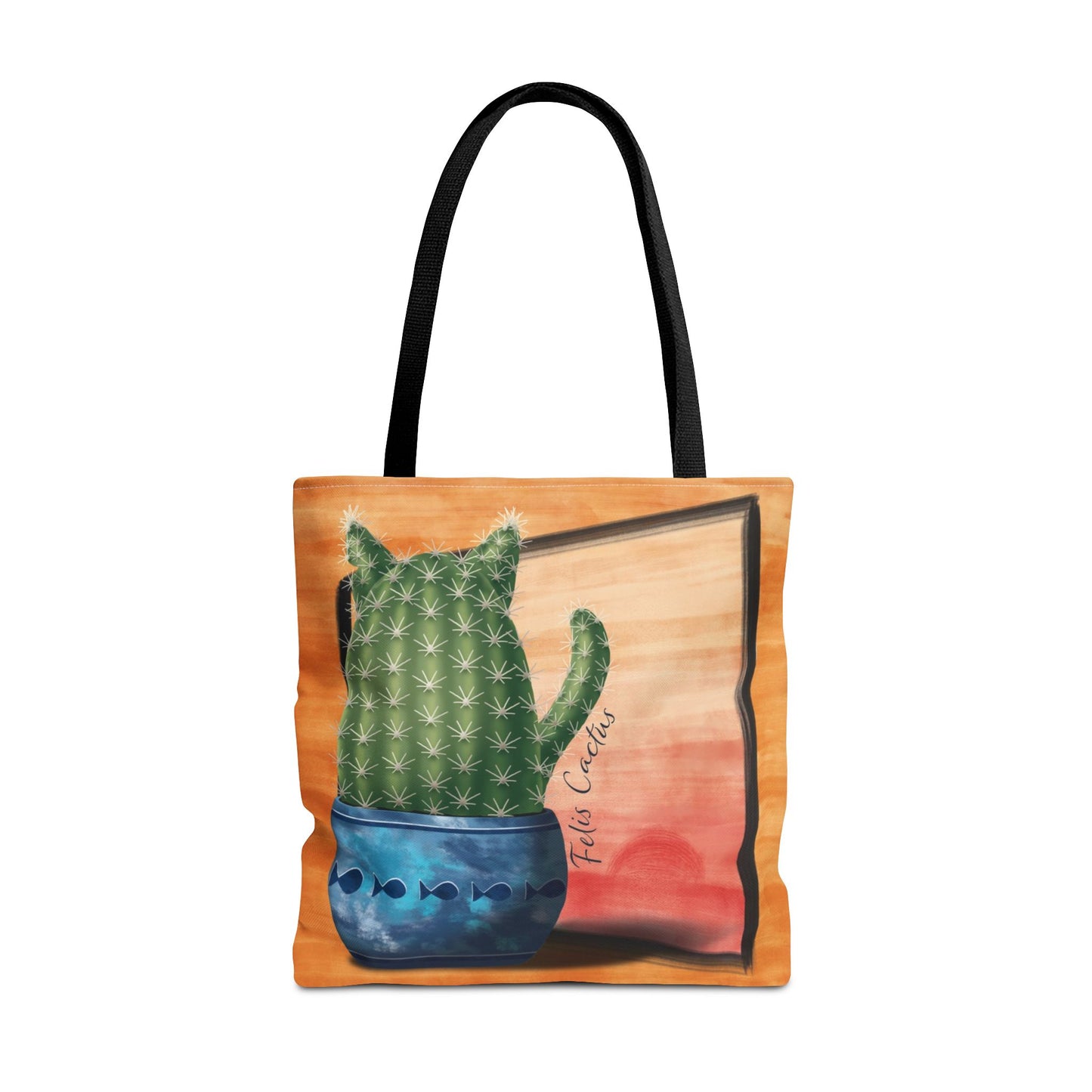 Felis Cactus Boho Tote Bag