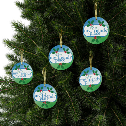 My Friend's Place - Fundraiser - Round Acrylic Christmas Ornament