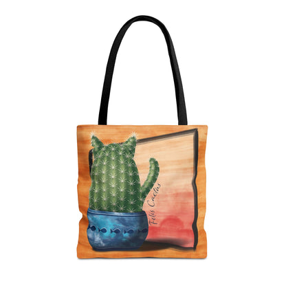Felis Cactus Boho Tote Bag
