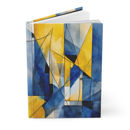 Stained Glass - Geometric - Hardcover Journal