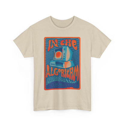 In The Algorithm 70s Band Poster Modern-Retro - T-shirt