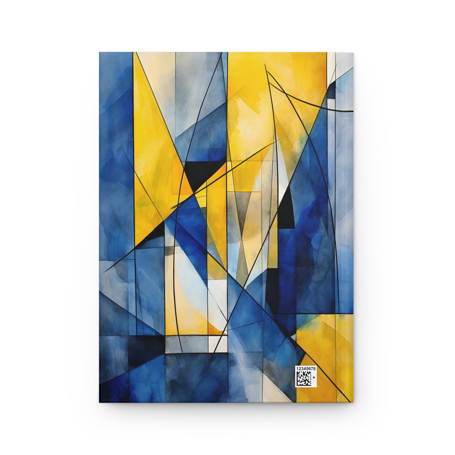 Stained Glass - Geometric - Hardcover Journal