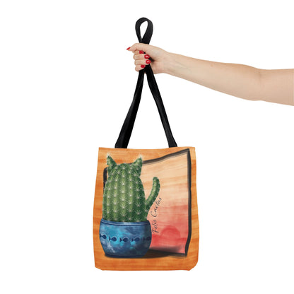 Felis Cactus Boho Tote Bag