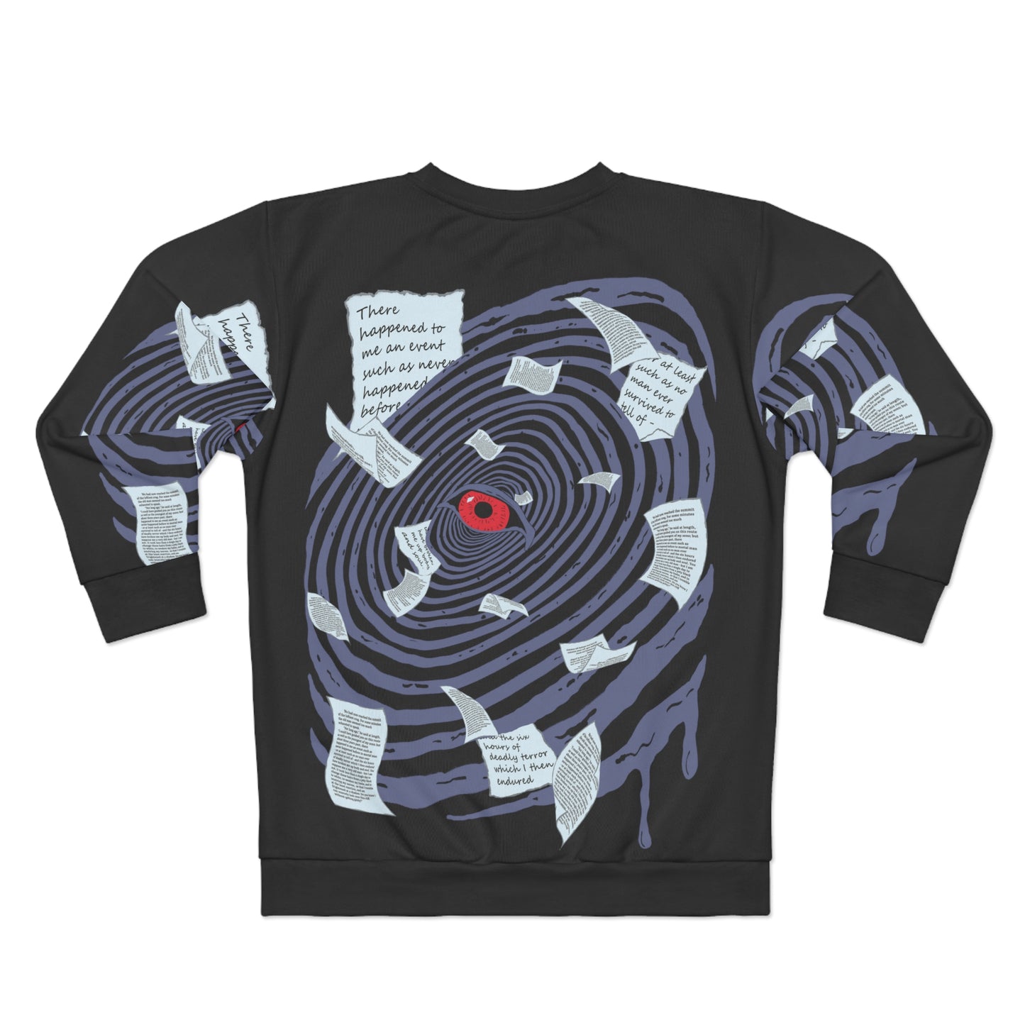 AOP Semantic Spiral Sweatshirt - Desire - Unisex Sizing