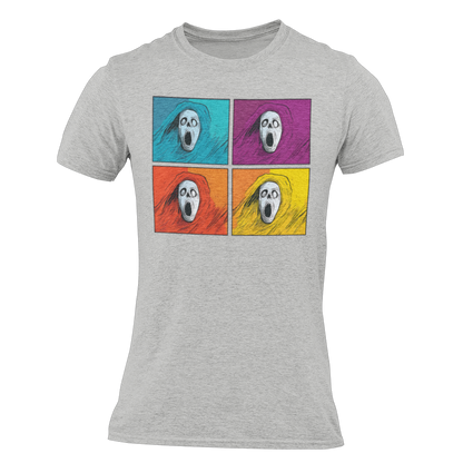 4 Screaming Faces - Halloween Unisex T-shirt