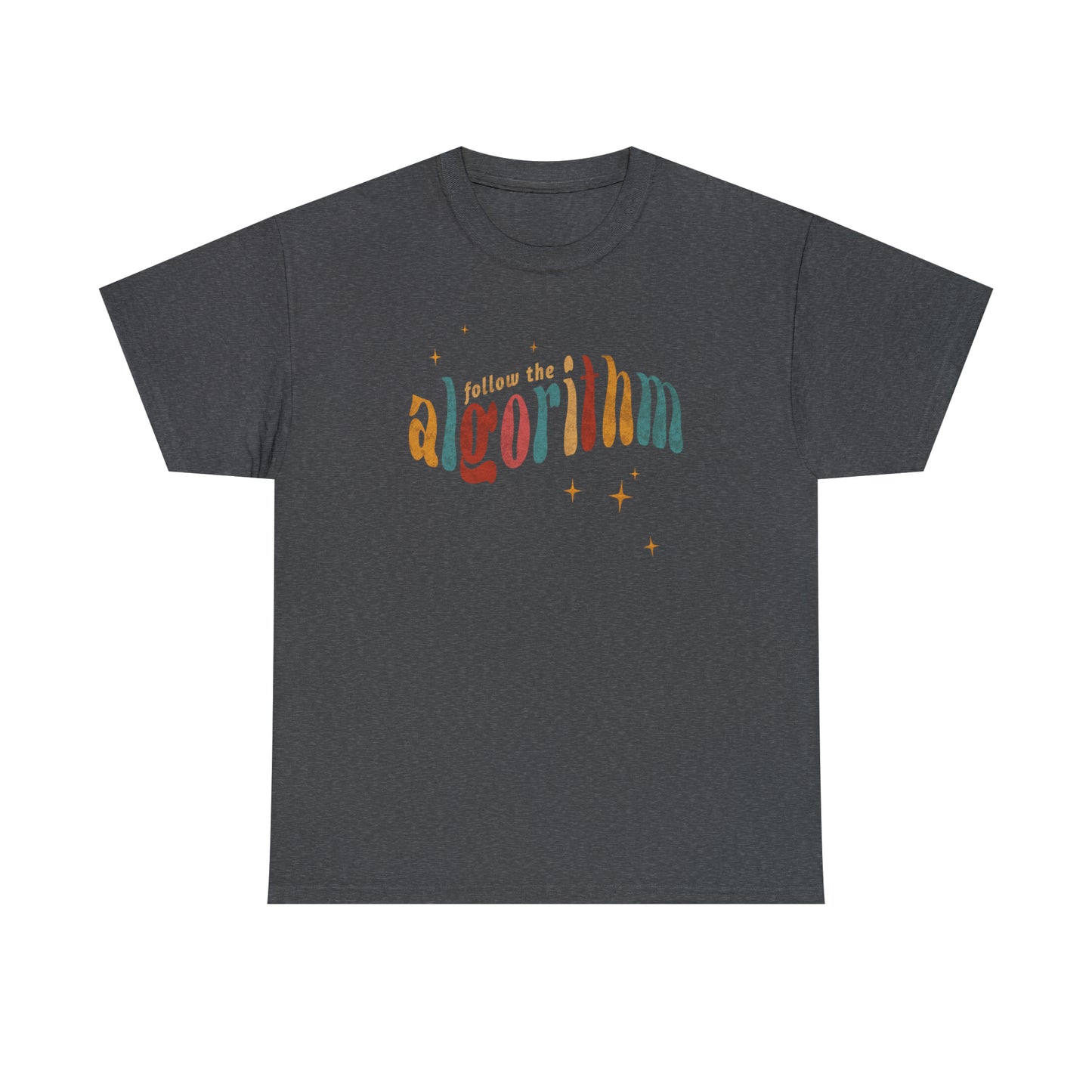 Follow the Algorithm Sparkles Modern-Retro - T-shirt