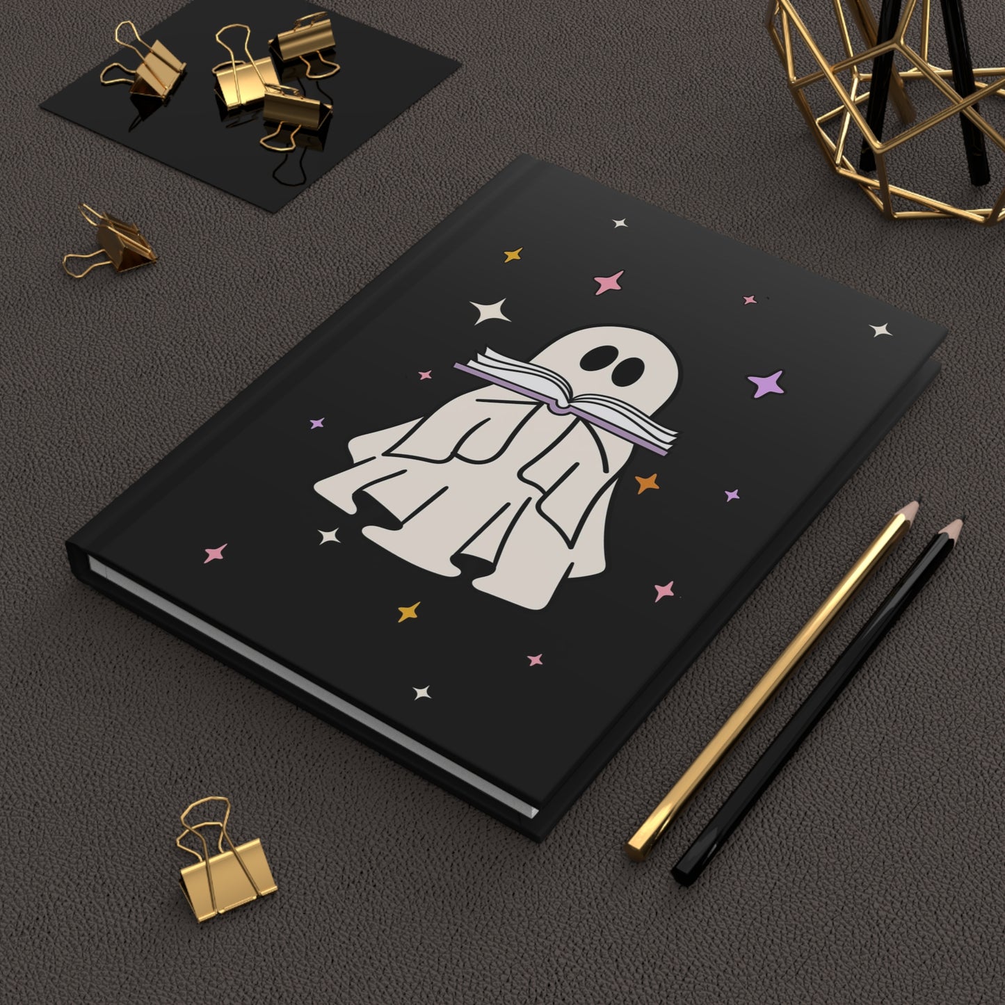 Reading Ghost - Hardcover Journal