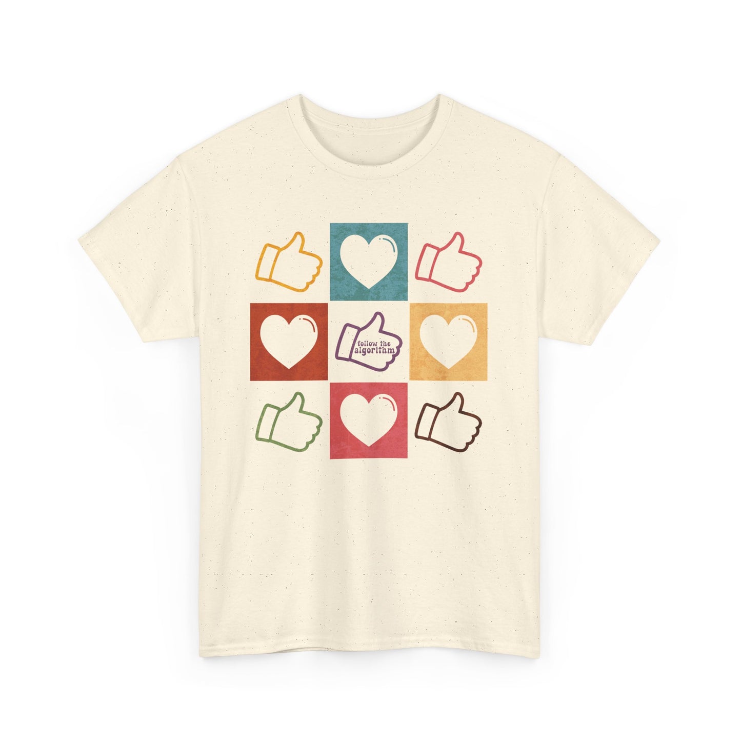 Algorithm Upvote Checkerboard Modern-Retro - T-shirt