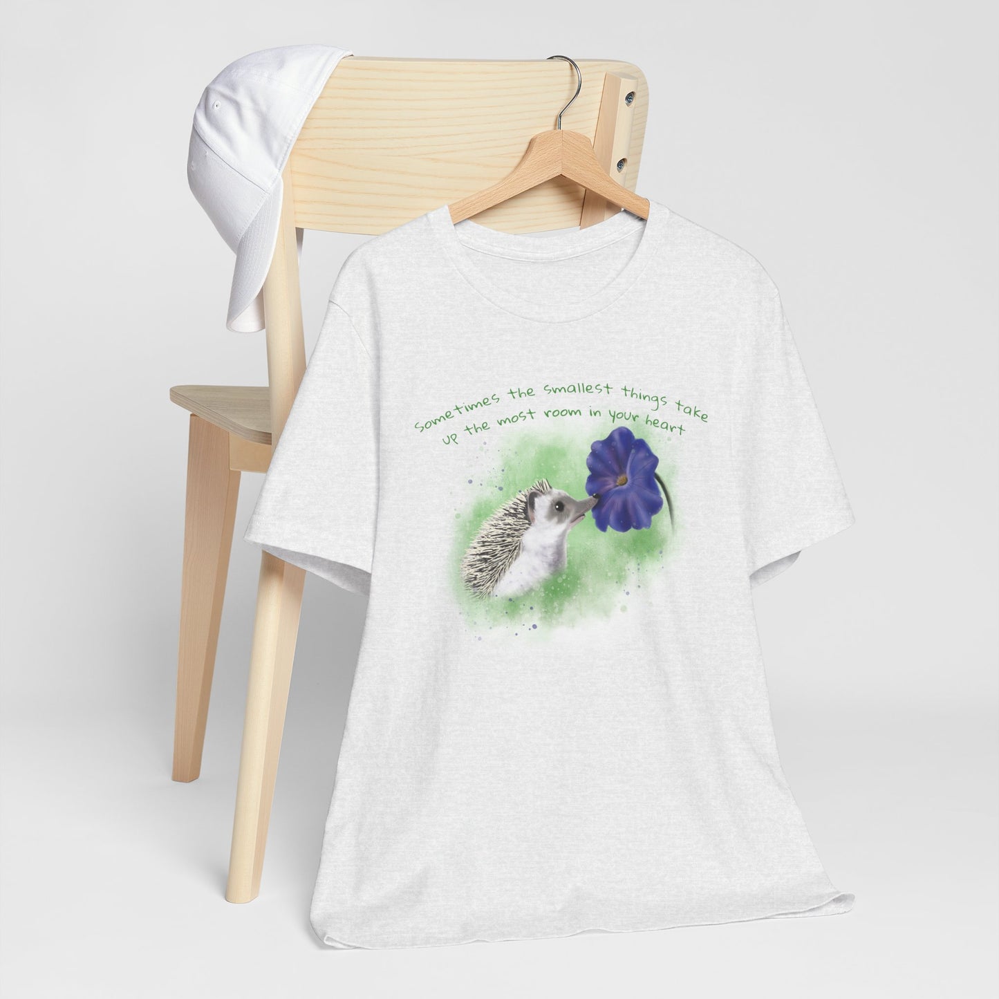 Hedgehog and Petunia - Adult T-shirt