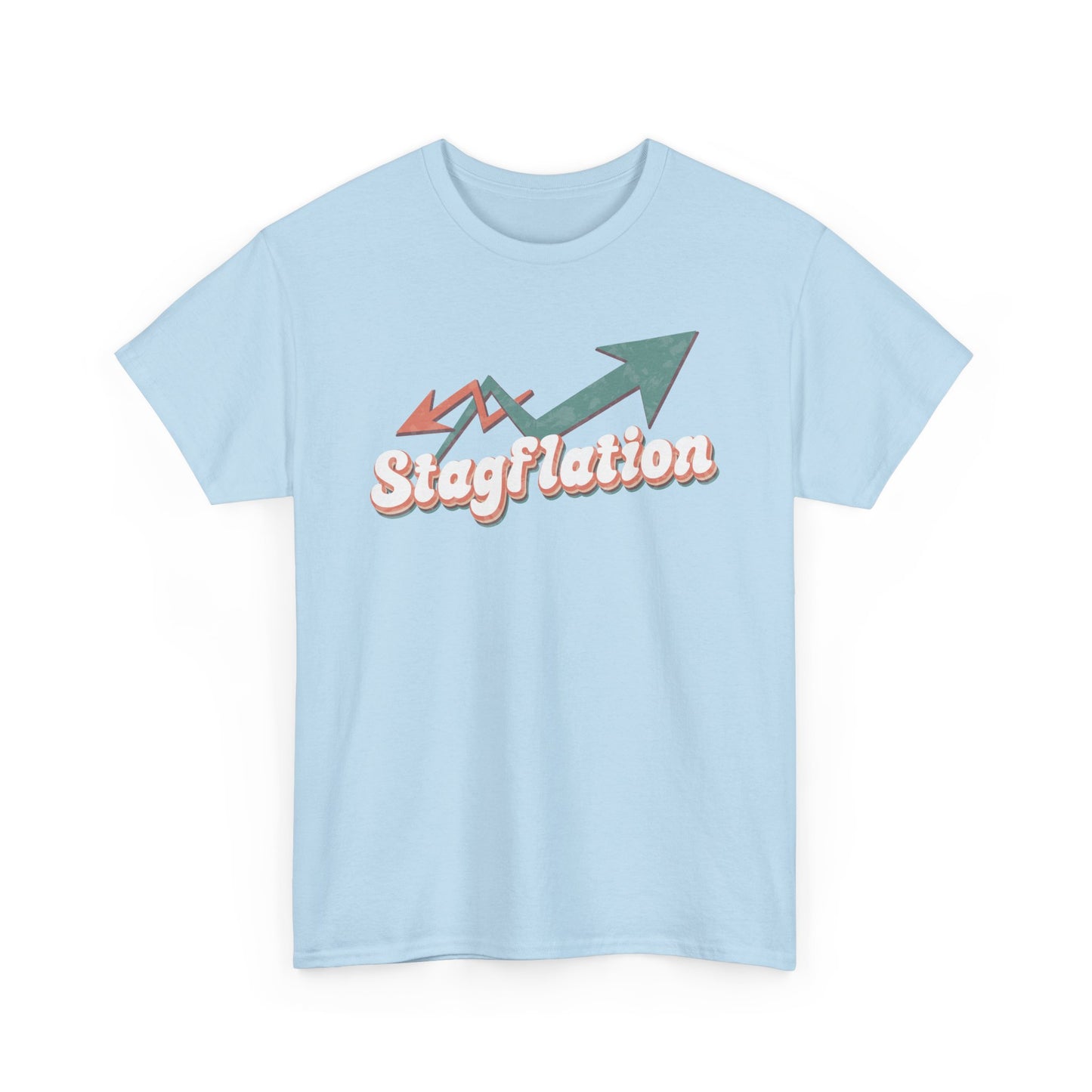 Stagflation Arrows Modern-Retro - T-shirt