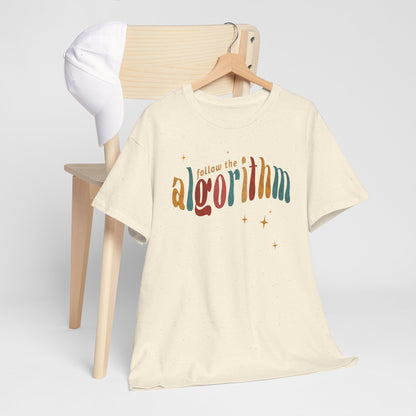 Follow the Algorithm Sparkles Modern-Retro - T-shirt