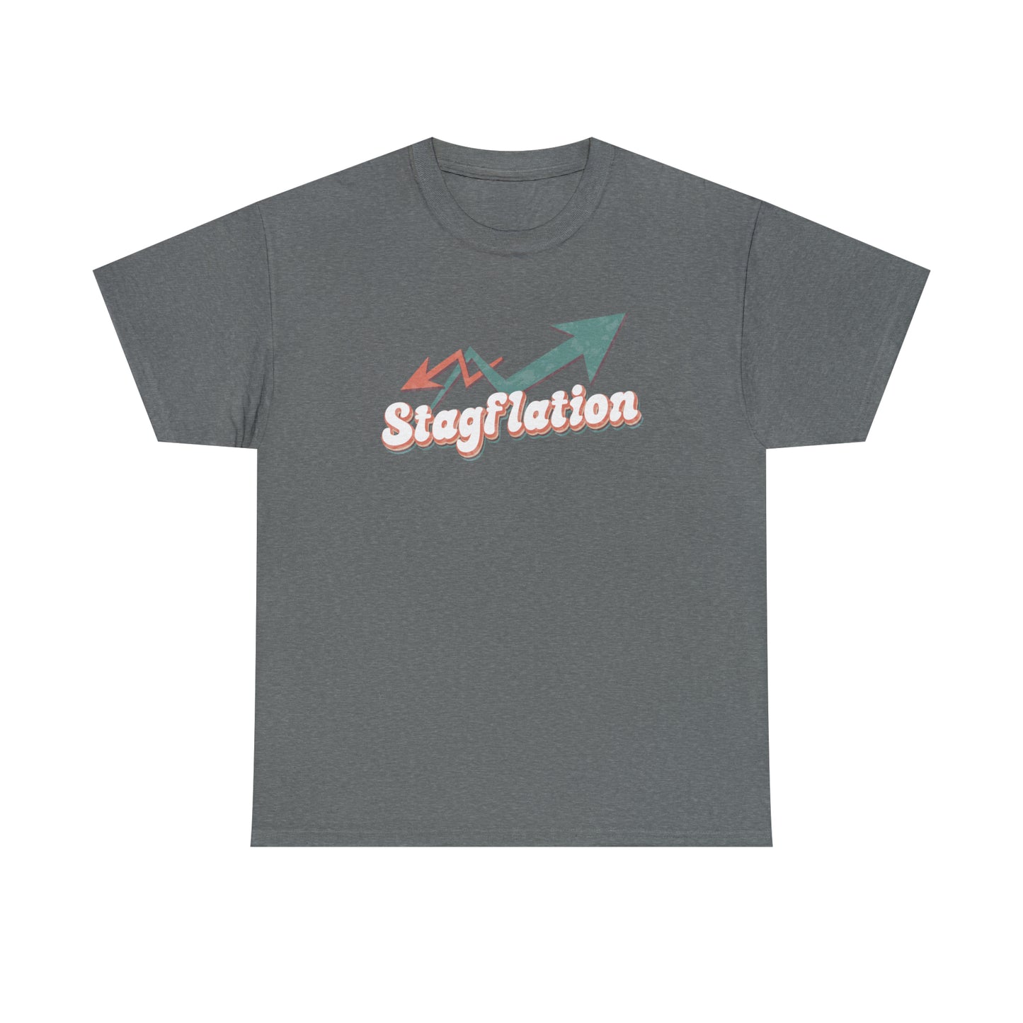 Stagflation Arrows Modern-Retro - T-shirt