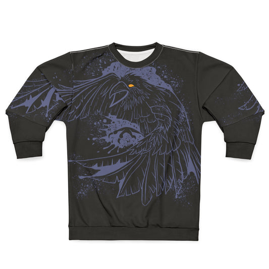 Mystical Raven Unisex Sweatshirt, Cozy Urban Apparel, Unique Graphic Hoodie, Gift for Nature Lovers, Occasions: Birthdays, Holidays, [...]