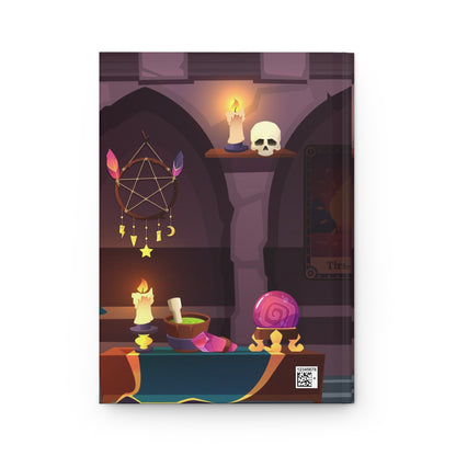 Wizard in Dungeon - Beware the smiling DM - Hardcover Journal