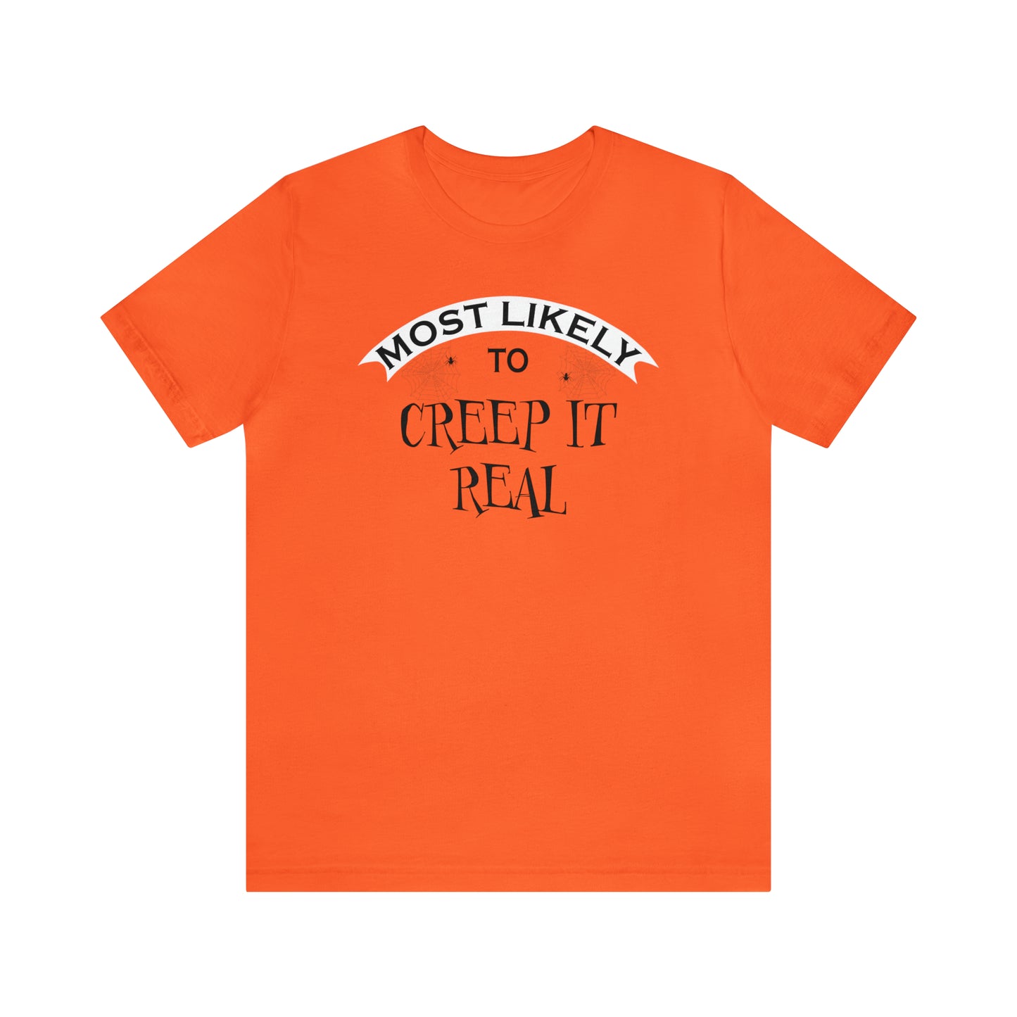 Most Likely To... Squad T-shirts for Halloween on Orange